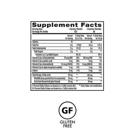 L'il Critters Omega-3 Supplement Gummy x60