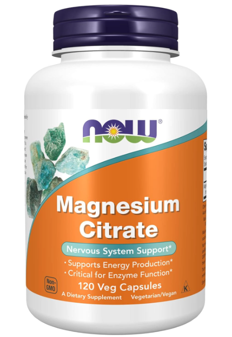 NOW Magnesium Citrate 120caps