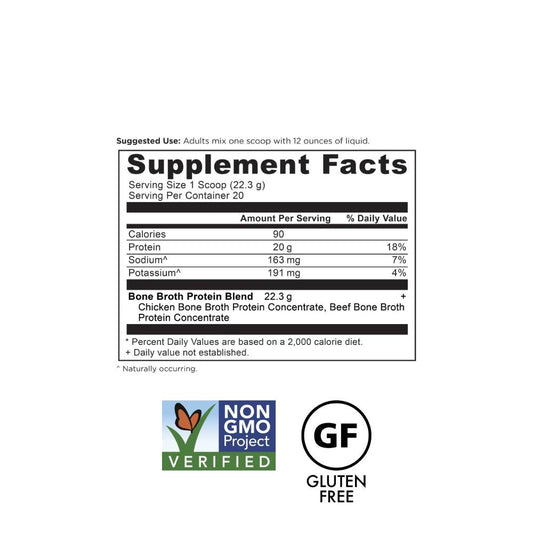 Ancient Nutrition Bone Broth Protein Pure Unflavored 446g