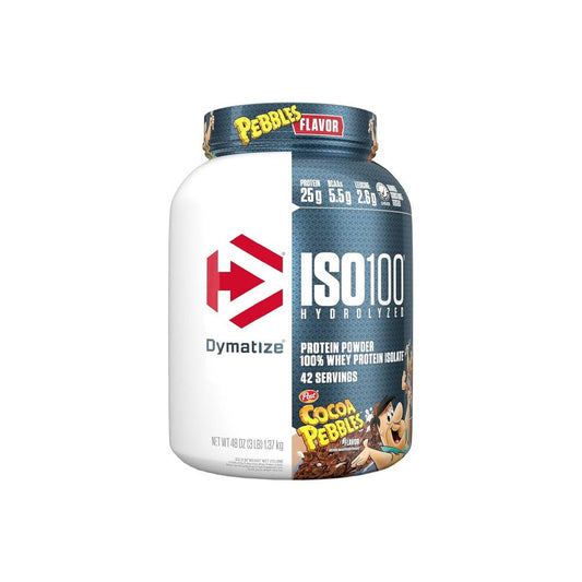 Dymatize ISO100 Hydrolyzed Whey Isolate Protein Powder Cocoa Pebbles Edition