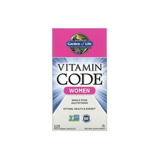 Garden of Life Mykind Organics Vitamin Code Women Multivitamin Capsules x120