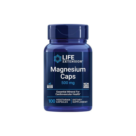 Life Extension Magnesium 500mg Veg Capsules x100