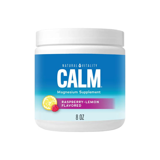 Natural Vitality Calm Magnesium Powder Raspberry-Lemon Flavor