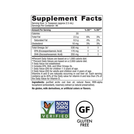Nordic Naturals Children's DHA Liquid 530mg 237ml