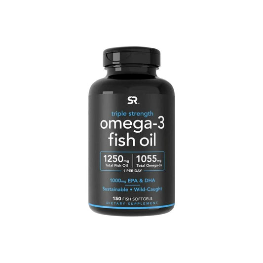 Sports Research Sports Research Triple Strength Omega-3 Fish Oil Softgels x150
