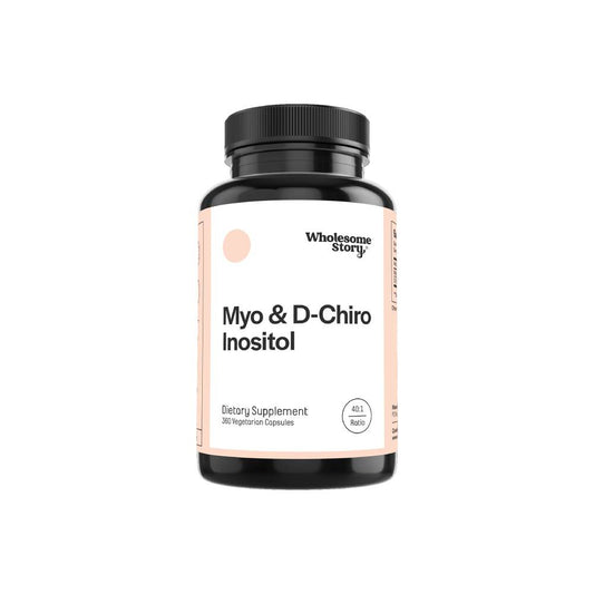 Wholesome Story Myo-Inositol & D-Chiro Inositol Vegetarian Capsules