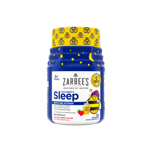Zarbee's Children's Sleep with Melatonin Supplement Gummies x50