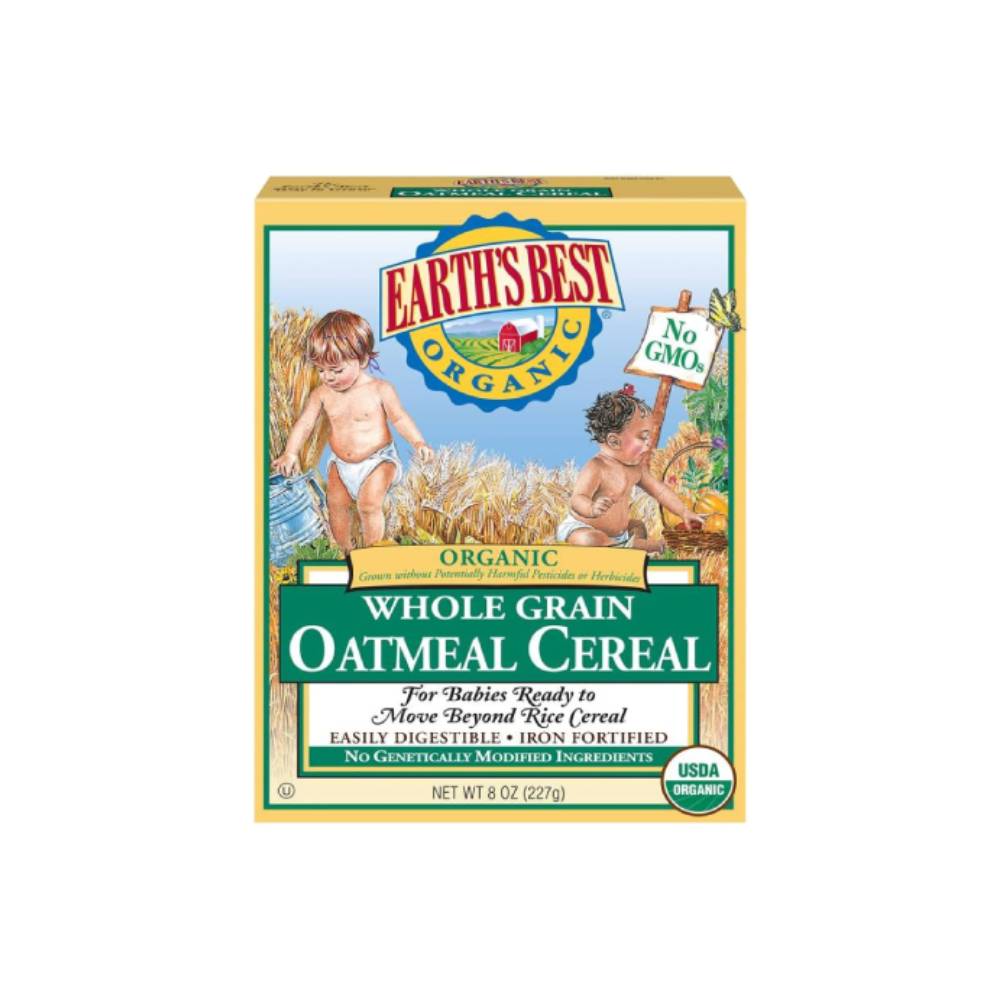 Earth's Best Whole Grain Oatmeal Cereal 227g