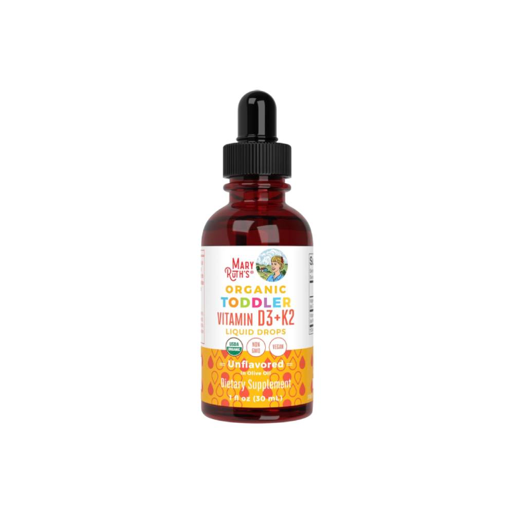MaryRuth's Toddler Vitamin D3+K2 Liquid Drops 60ml