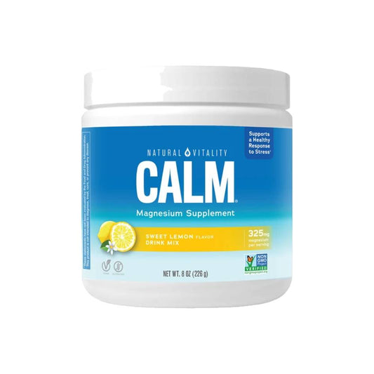 Natural Vitality Calm Magnesium Powder Sweet-Lemon Flavor 226g