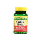 Spring Valley CoQ10 100mg Heart Health Dietary Supplement Softgels x30